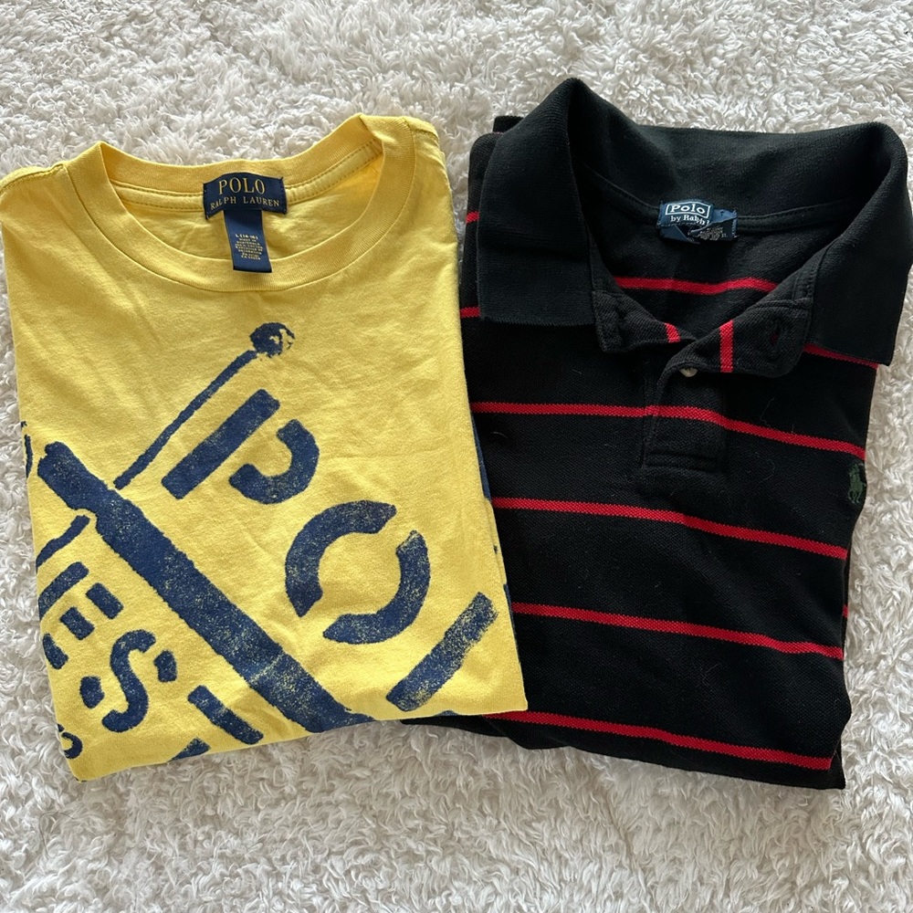 Polo Ralph Lauren set of 2 youth shirts